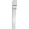 Ekena Millwork 4-in. W x 20-in. D x 32-in. H Merced Architectural Grade PVC Knee Brace BRCP04X20X32MRC - alternate 4